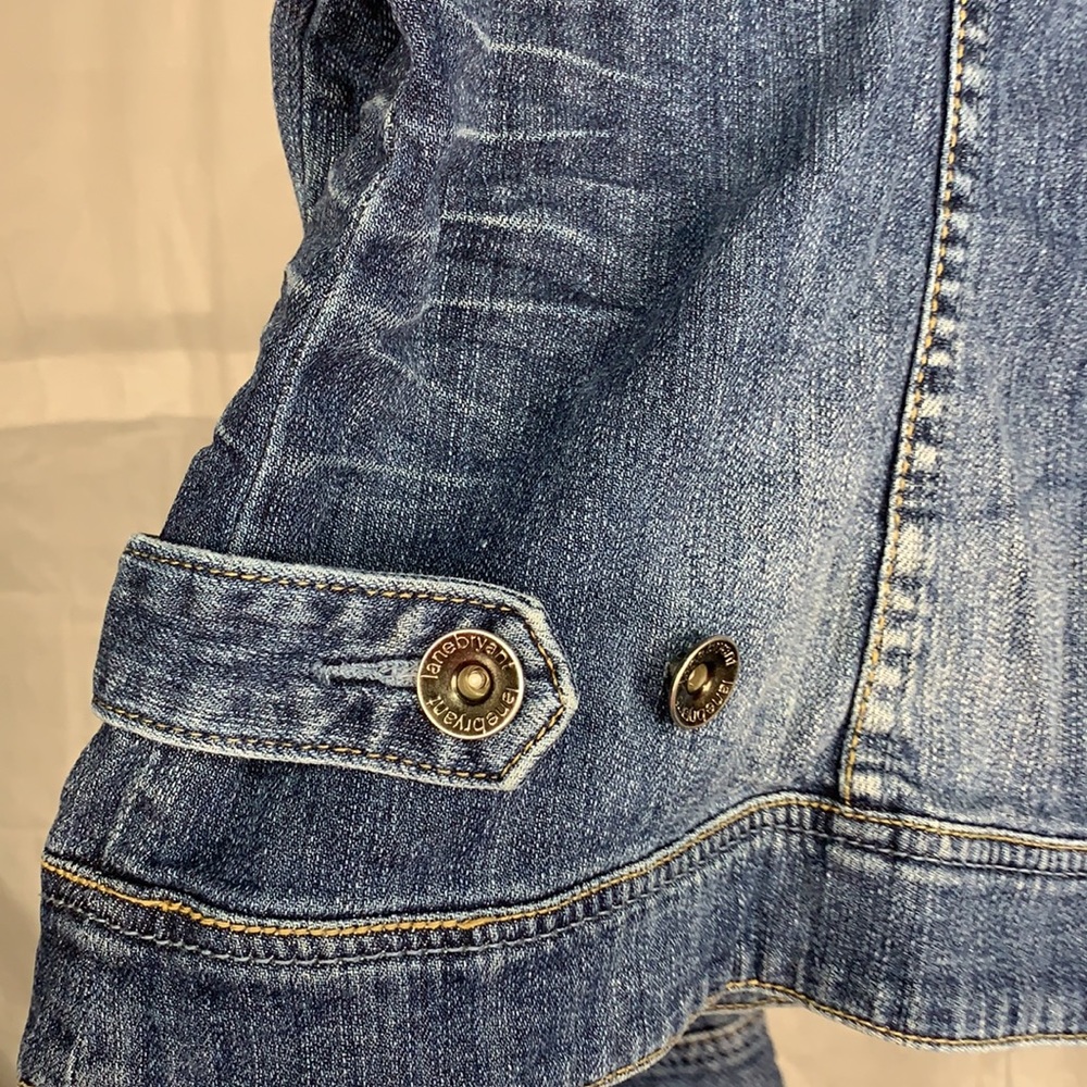 Lane Bryant Blue Denim Jean Jacket - Picture 8 of 16